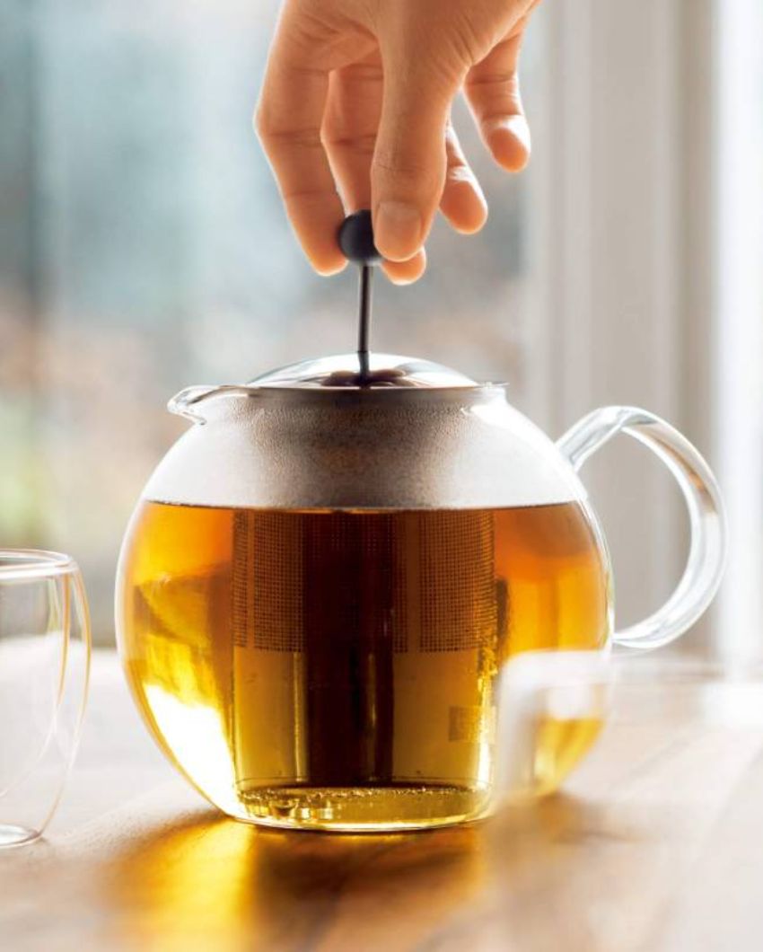 Innovative Glass Teapot | 7.4 x 7.4 inches