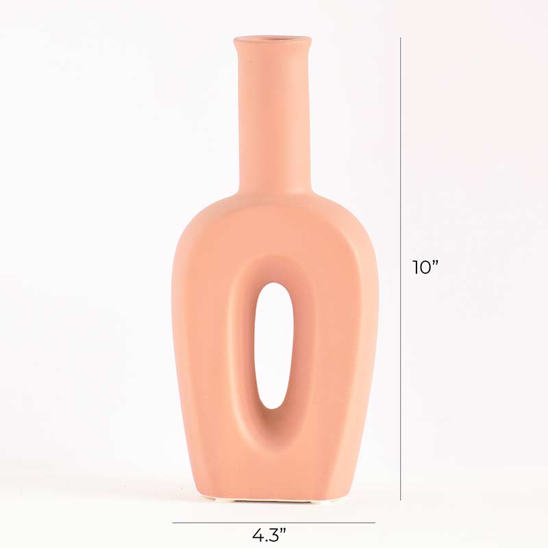 Hollow Linear Vase Pink