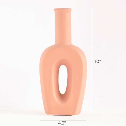 Hollow Linear Vase Pink