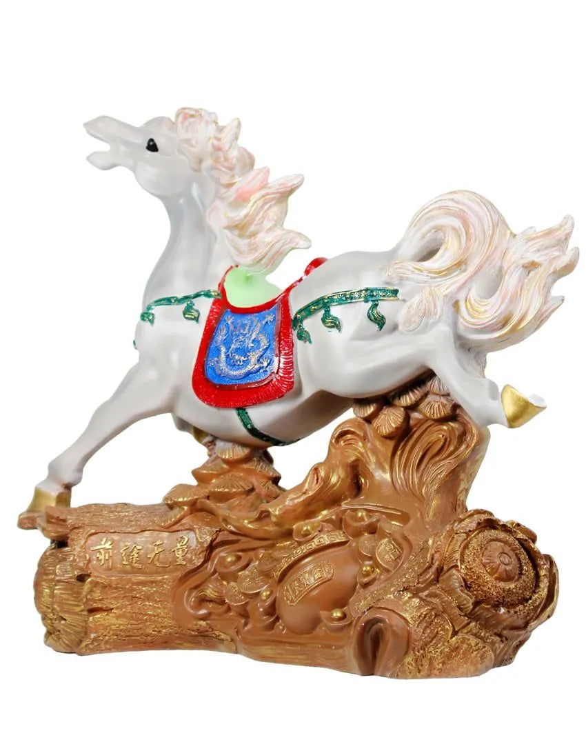 Feng Shui Prosperity Poly Resin Horse