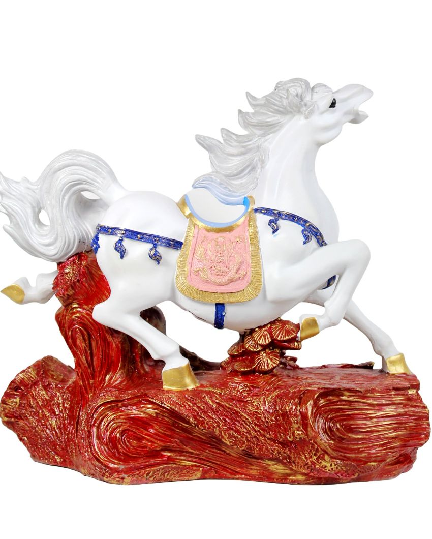 Feng Shui Prosperity Poly Resin Horse