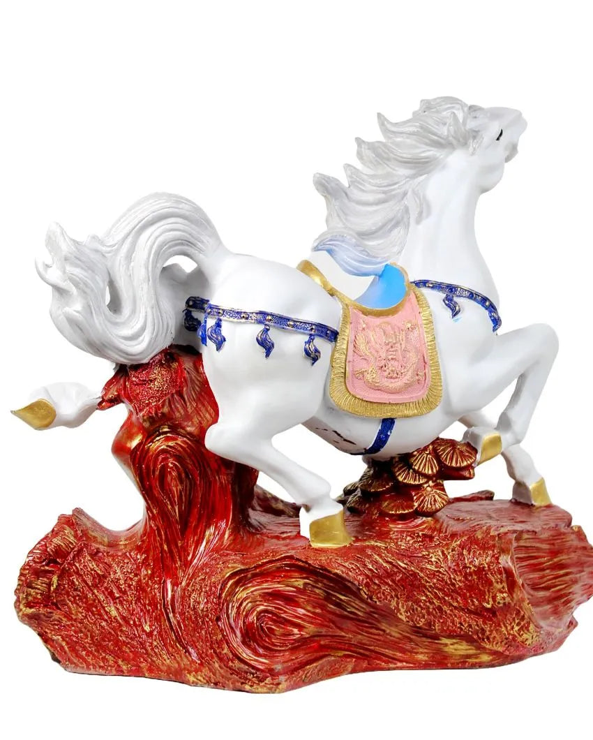 Feng Shui Prosperity Poly Resin Horse