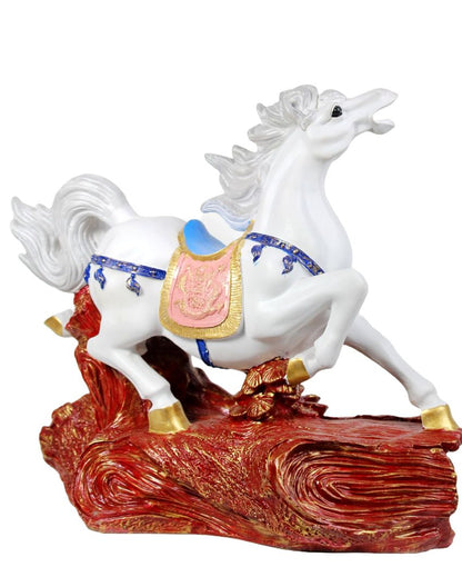 Feng Shui Prosperity Poly Resin Horse