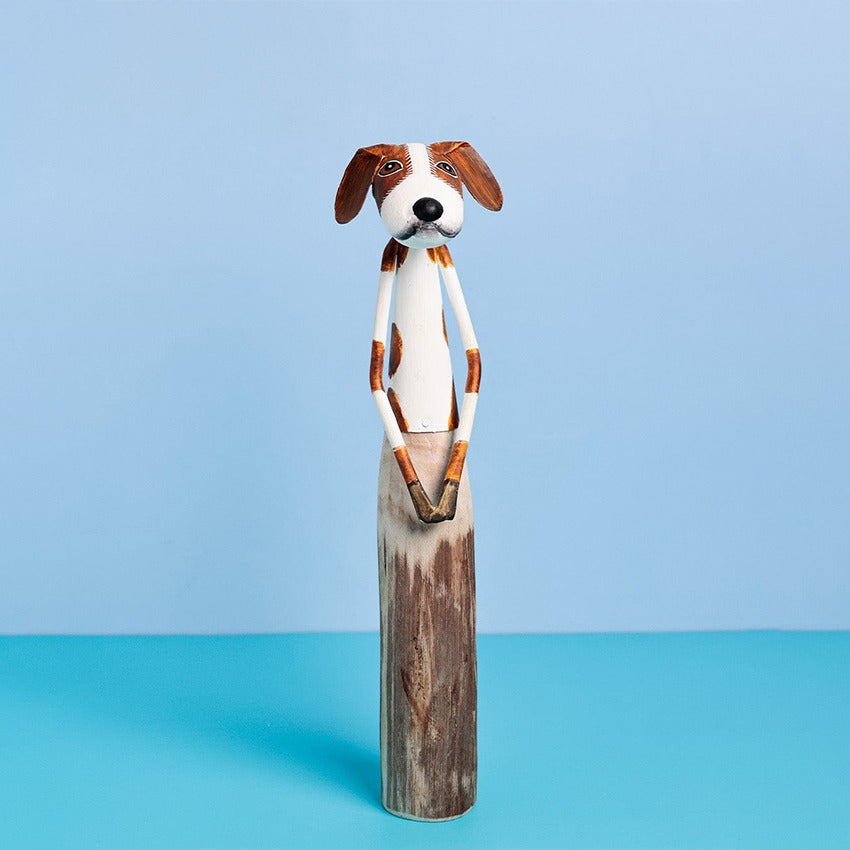 Woof Delight Wooden Decorative Accent Showpiece | 2 x 12 inches