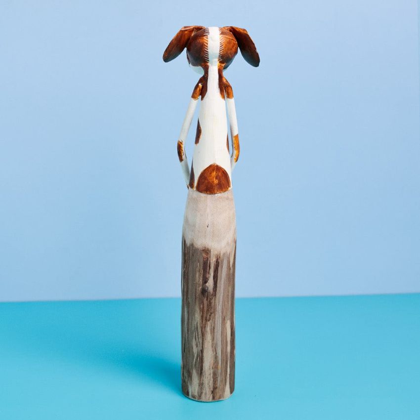 Woof Delight Wooden Decorative Accent Showpiece | 2 x 12 inches