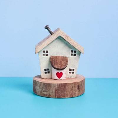 Haven Wooden Decorative Accent & Paperweight Showpiece | 5 x 2 inches