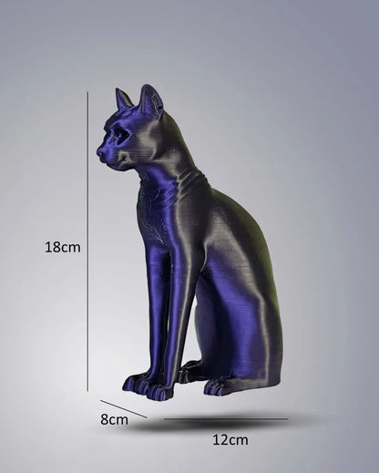 Egyptian Cat PLA Statue