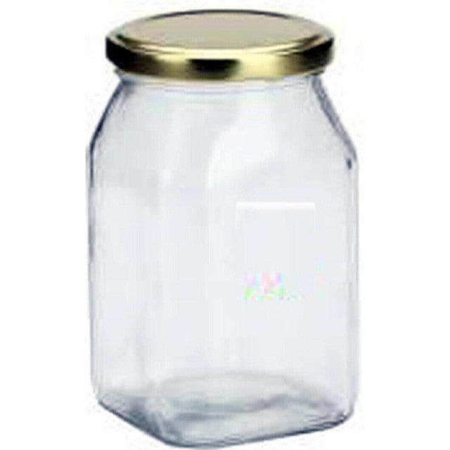 Versatile Clear Glass Cookie Jar for Kitchen Essentials | 400 ML | 3 x 5 inches