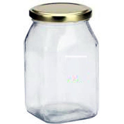 Versatile Clear Glass Cookie Jar for Kitchen Essentials | 400 ML | 3 x 5 inches