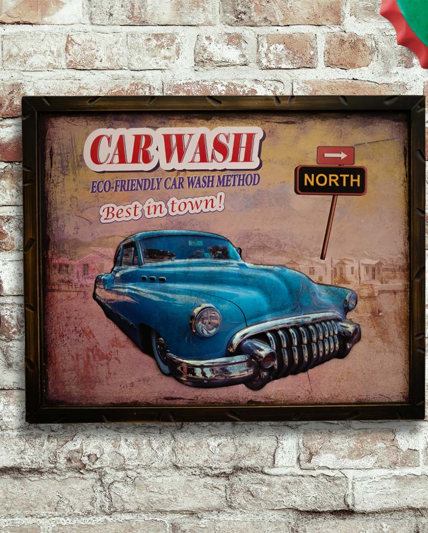 1949 Buick Retro Wall Frame |53 x 43 cm/ 21 x 17 inches