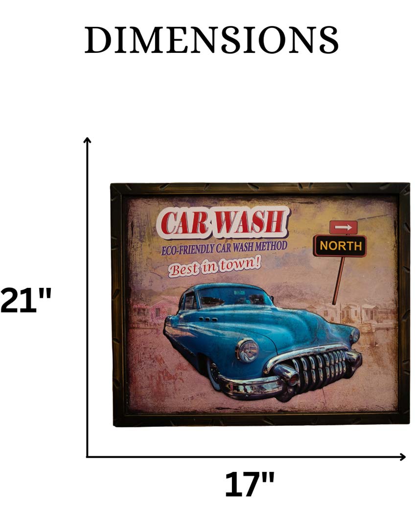 1949 Buick Retro Wall Frame |53 x 43 cm/ 21 x 17 inches