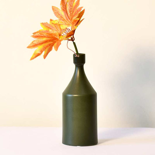 Bottle Vase Green
