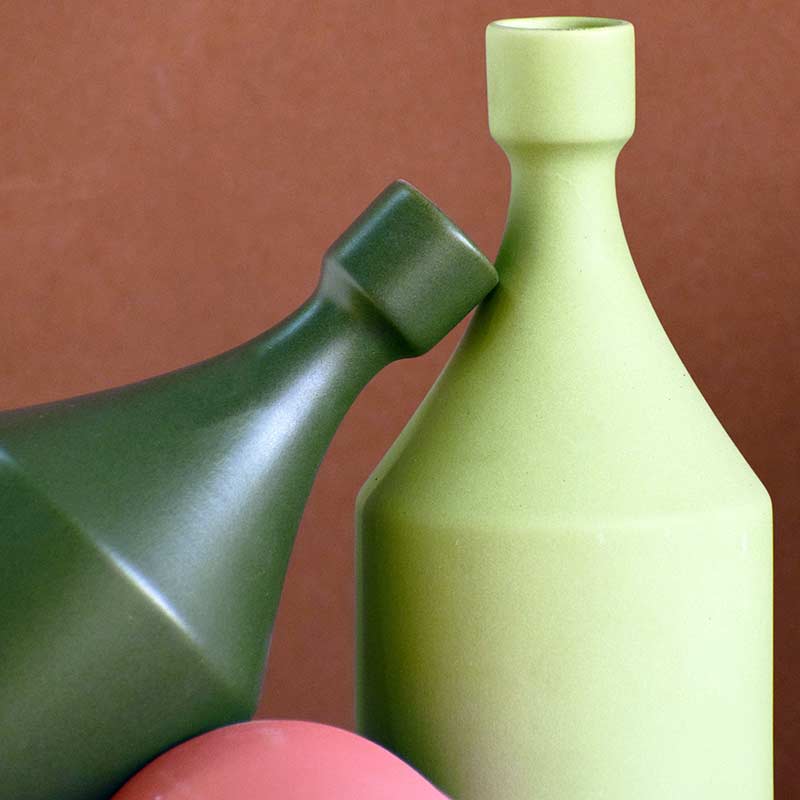 Bottle Vase Light Green
