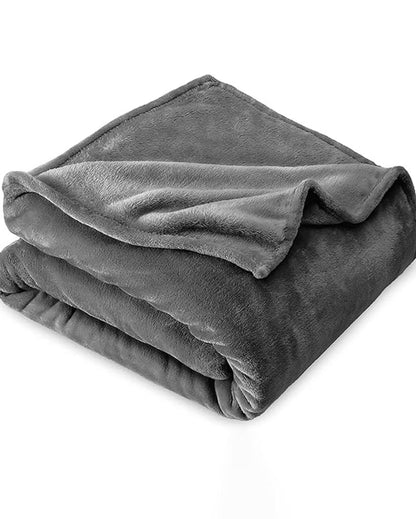 Elegance Sleek Cadet Grey Throw