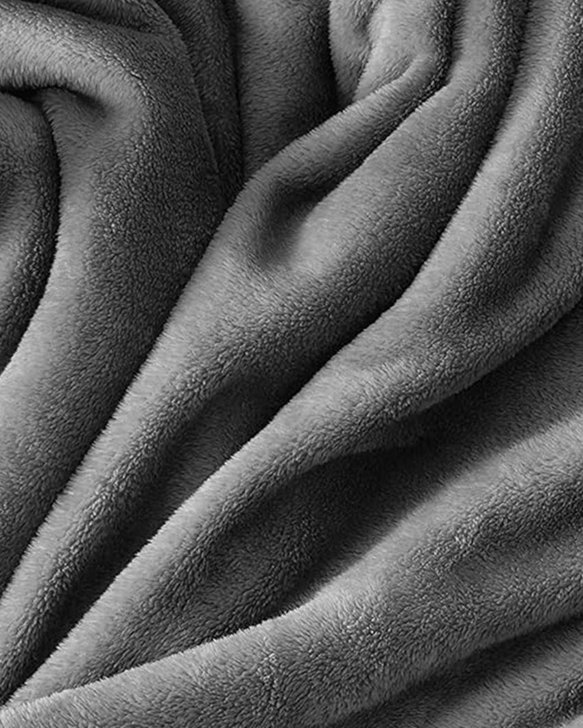 Elegance Sleek Cadet Grey Throw