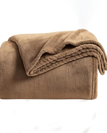 Luxurious Comfort Warm Mocha Flannel