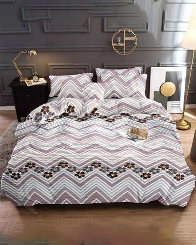 Cozy Retreat Flannel Printed Duvet Cover