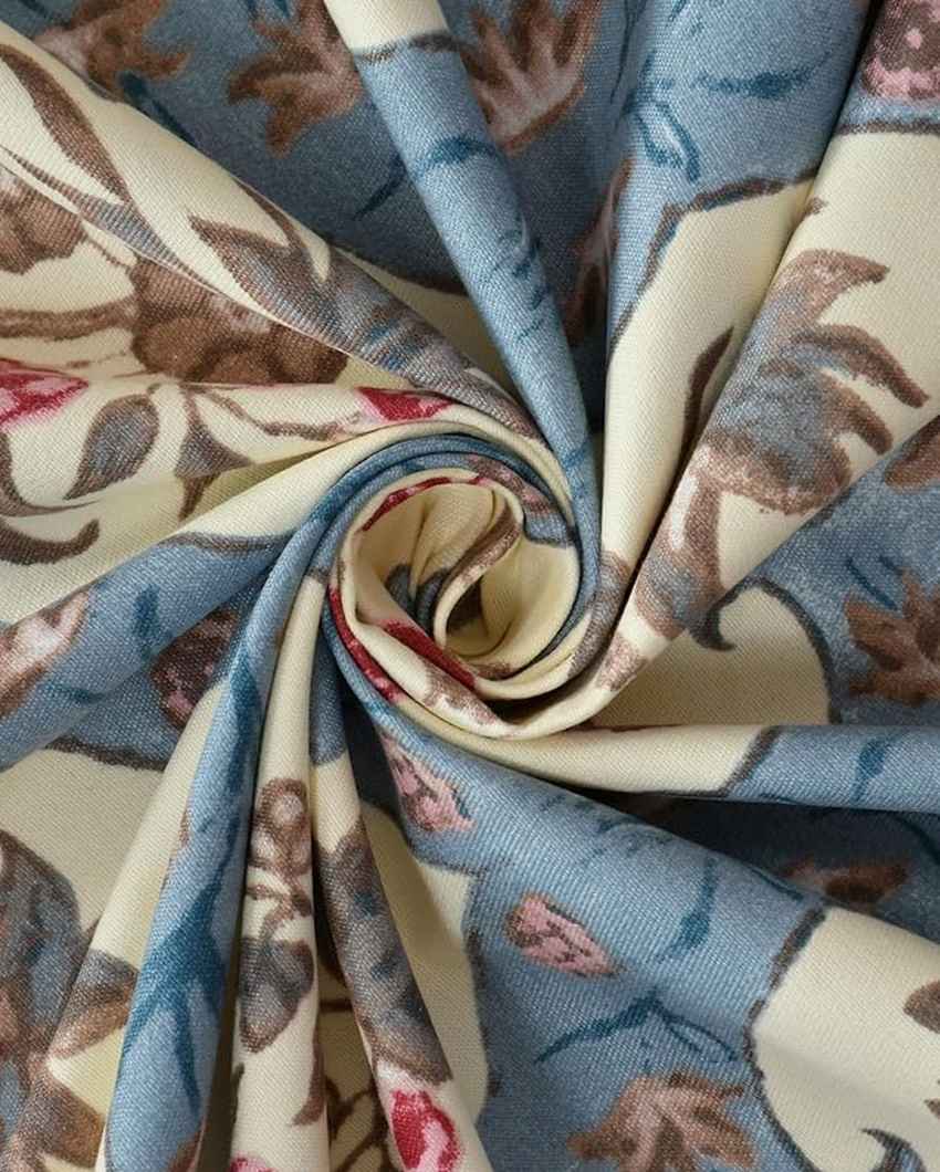 Unique Flower Printed Kids Comfy Quilts Cover With Zipper