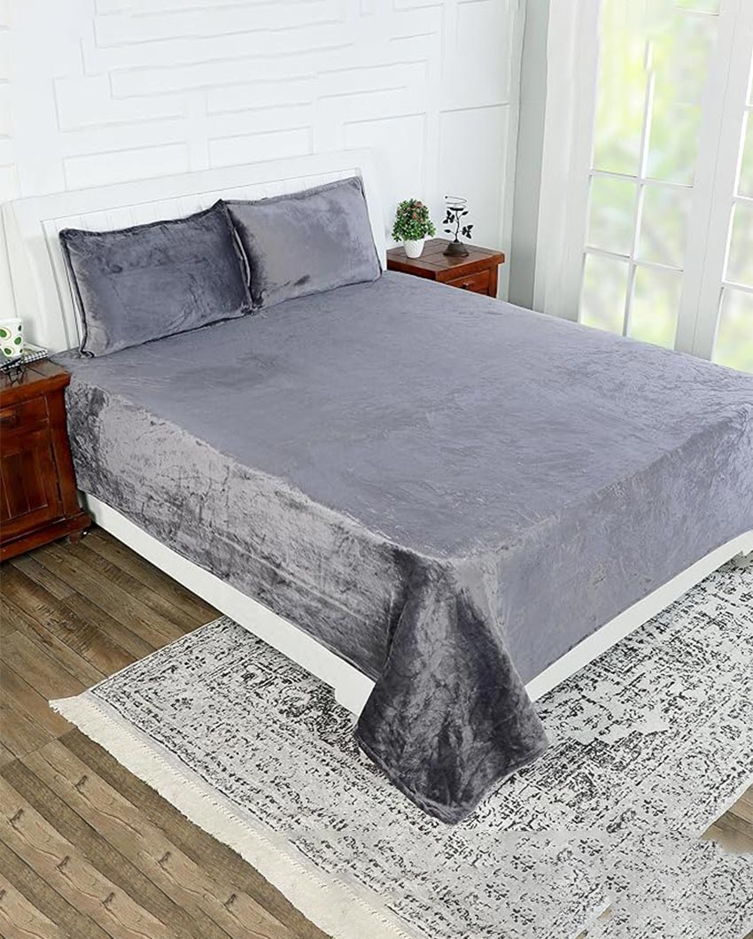 Comfortable Flannel Fitted Bedsheet Set
