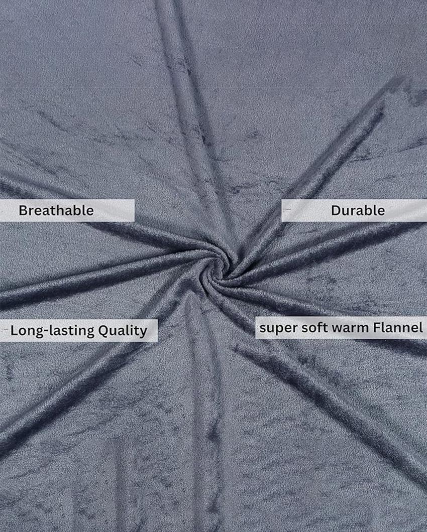 Comfortable Flannel Fitted Bedsheet Set