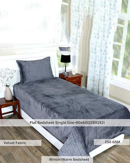 Comfortable Flannel Fitted Bedsheet Set