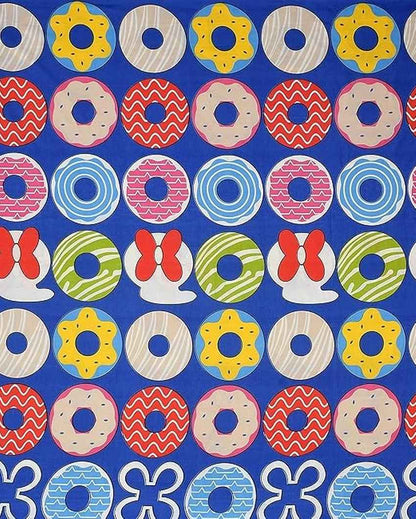 Donut Mor Printed Kids Comfy Quilts Cover With Zipper