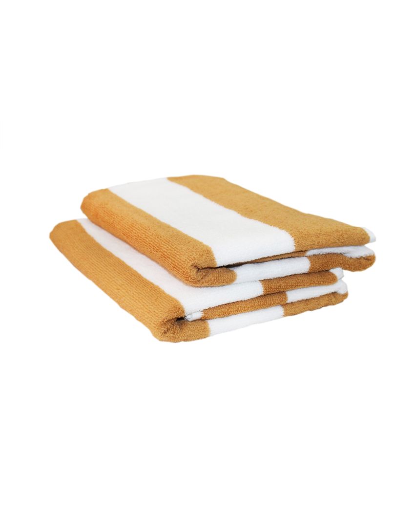 Soft Microfiber Quick Dry Bath Towels | Set Of 2 | 24 X 52 Inches | 225 GSM