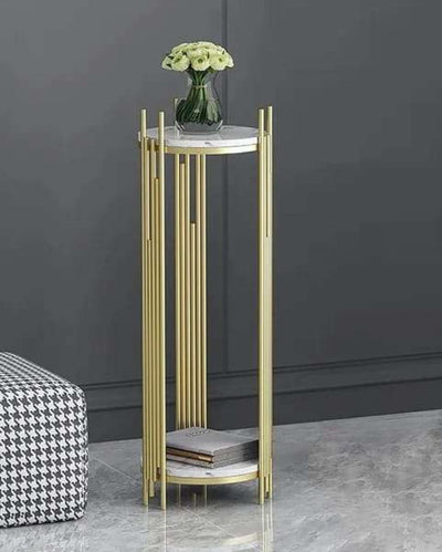 Classy 2-Tier Long Pot Planter Stand | 9 x 28 inches