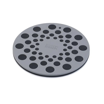 Spot On Grey Round Heat Resistant Silicone Trivets | Set of 2 Default Title