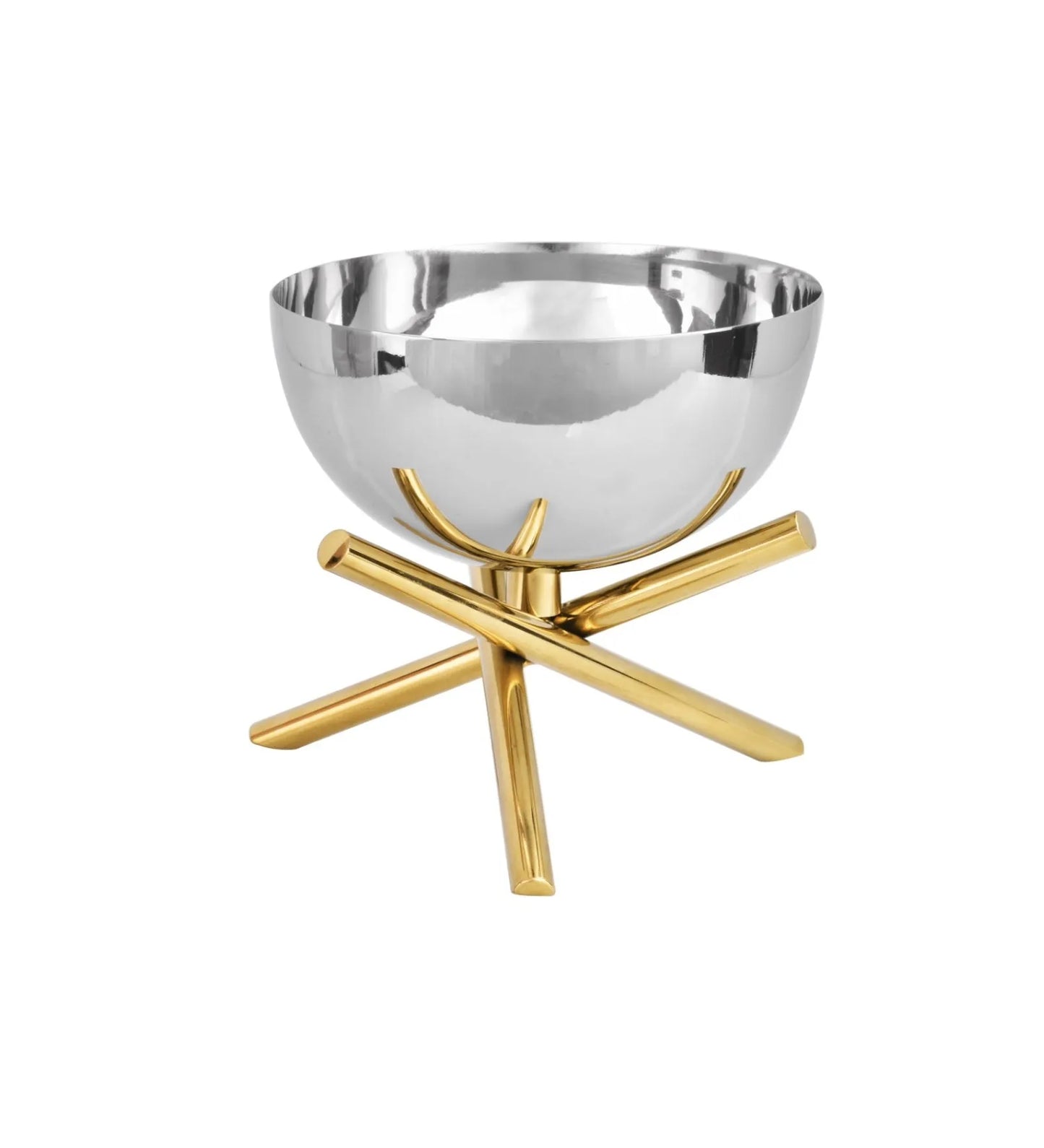 Cross Leg Stainless Steel Bowl | 5 x 5 inches