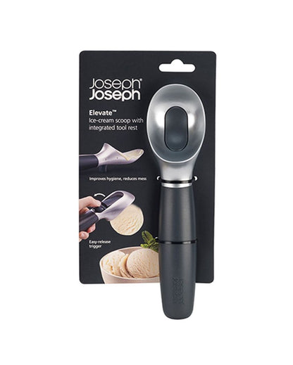 Elevate Design Black Shade Ice-Cream Scoop | 2 x 8 inches