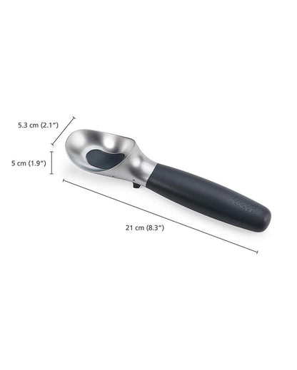 Elevate Design Black Shade Ice-Cream Scoop | 2 x 8 inches