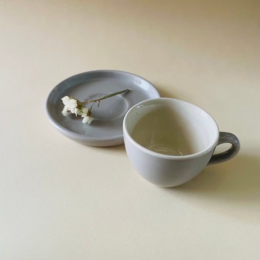 Griseo Expresso Ceramic Cup & Saucer