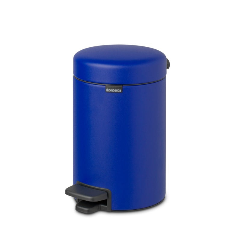 NewIcon Stylish Pedal Bin | 3000 ml Blue