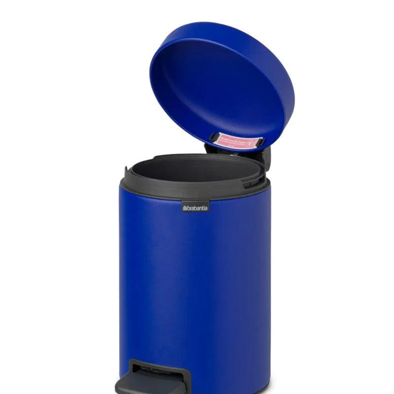 NewIcon Stylish Pedal Bin | 3000 ml Blue