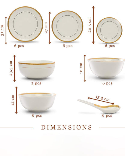 Siesta Porcelain Dinner Set