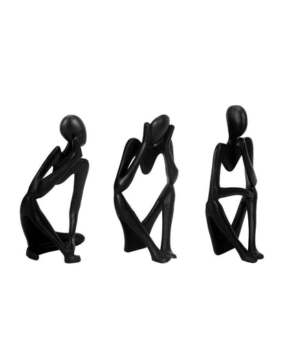 Hollow Man Aluminium Sculptures | Set of 3