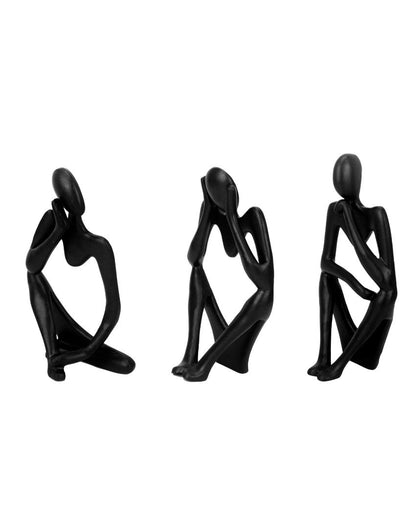 Hollow Man Aluminium Sculptures | Set of 3