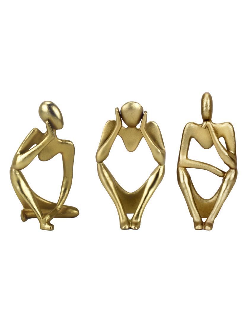 Hollow Man Aluminium Sculptures | Set of 3