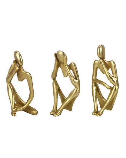 Hollow Man Aluminium Sculptures | Set of 3