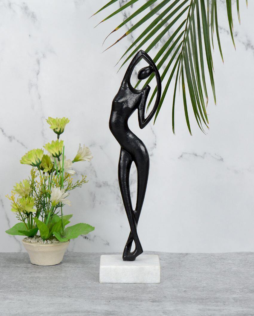 Graceful Flex Decor Figurine  | 4 x 4 x 14 inches