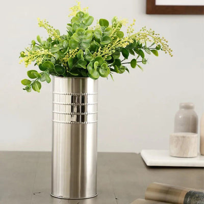 Dotluxe Stainless Steel Flower Vase