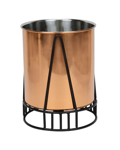 Tripod Blossom Stainless Steel Copper Planter