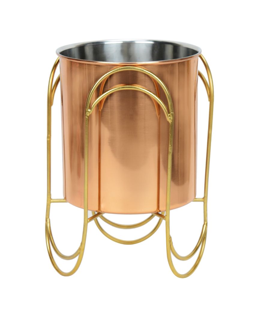 Tripedal Stainless Steel Copper Planter