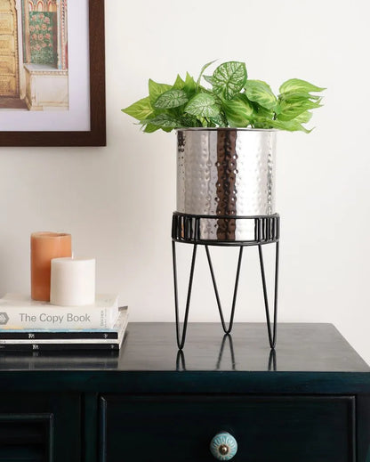 Trileg Bloom Stainless Steel Planter