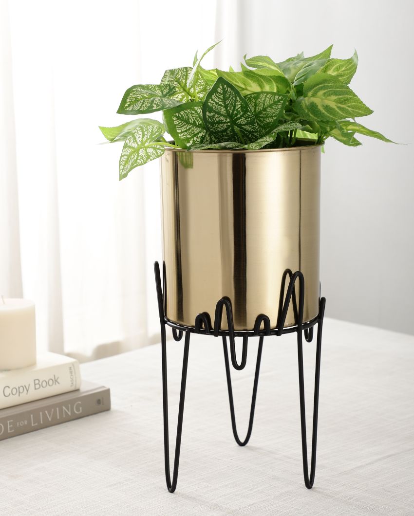 Zigzag Oasis Stainless Steel Copper Planter