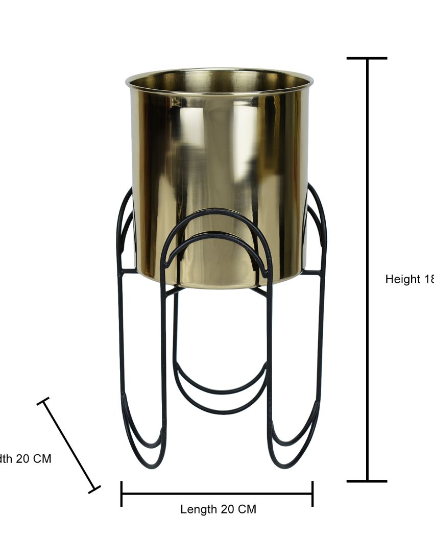 Tripedal Stainless Steel Copper Planter