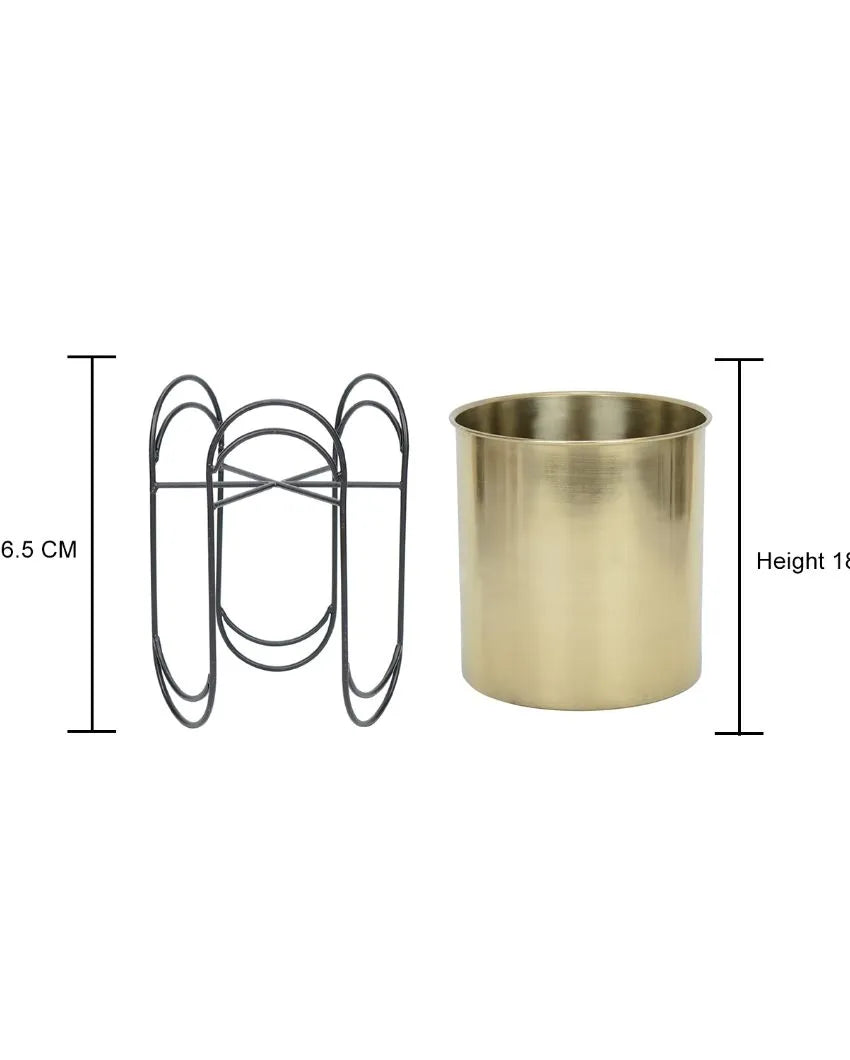 Tripedal Stainless Steel Copper Planter