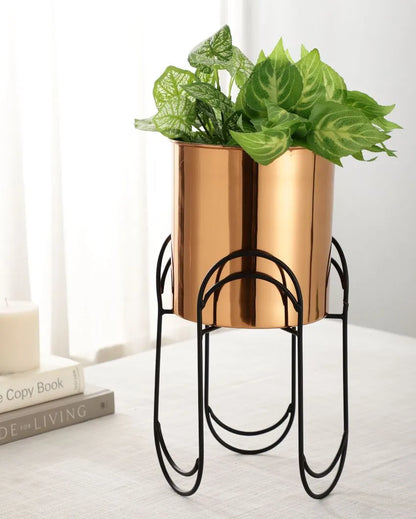 Tripedal Stainless Steel Copper Planter