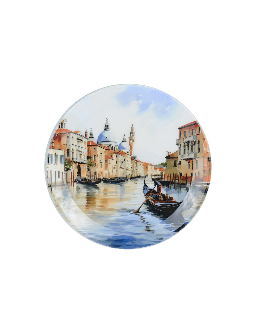 Modern Cities Wall Decorative Plate Set | Pack of 3 | 10 x 10 inches